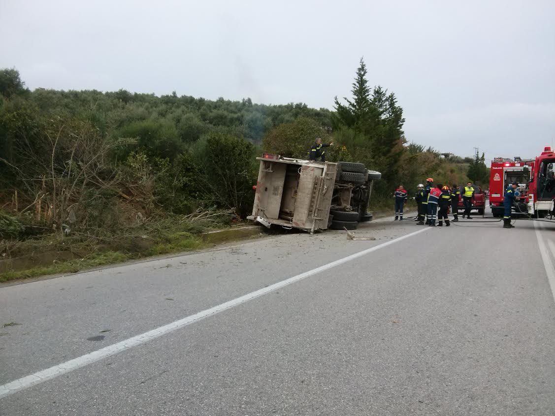 Κρήτη: Νέο θανατηφόρο τροχαίο- Νεκρός οδηγός απορριμματοφόρου! (pics)