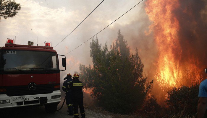 Από εμπρησμό η φωτιά που ξέσπασε στα σύνορα Χανίων Ρεθύμνου