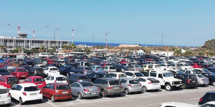 Αυτόματο Δημοτικό parking στο Αεροδρόμιο Ηρακλείου